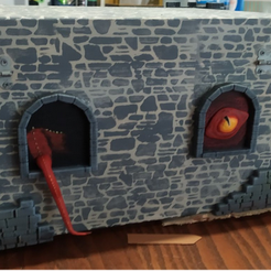 ojo-dragon.png STL-Datei Drachenauge und Schwanz・Design für 3D-Drucker zum herunterladen