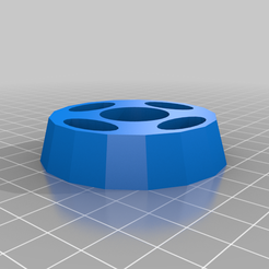 1a99f281-52a4-4def-b9be-cc9c878397cd.png Free 3D file Spool Center for 8mm Rod with bearing・Object to download and to 3D print