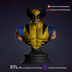 Cee Pruett a eeu a , oa F [L ia eetresChce ean at iu) oN Ree TT) Fichier 3D Wolverine / Xmen Fanart・Objet imprimable en 3D à télécharger