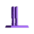 sign_holder.STL Free STL file table top name holder, price tag holder, business card holder・3D printable design to download