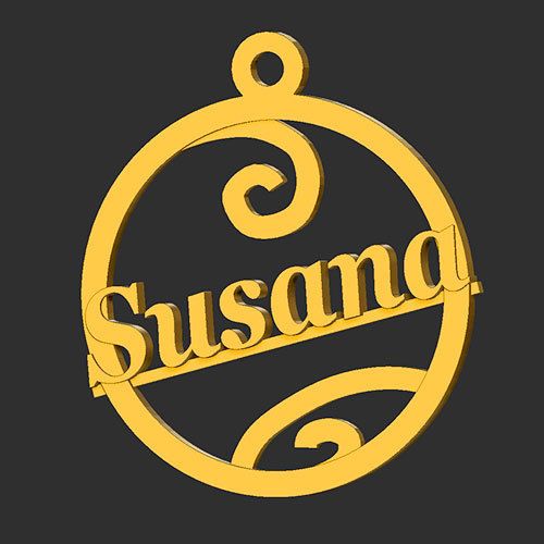 Susana - 3D model önizlemesi