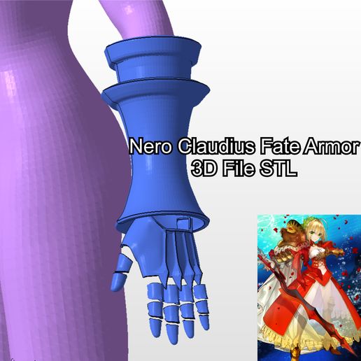 6.jpg Nero Claudius Armor Lion 3d Files Stl Prop Fate Grand Order