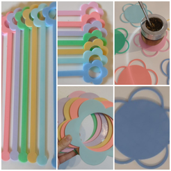 removedor_de_vaso_posa_vaso_stl.png STL file Stirrer and glass holder or Flower Pitcher・3D printing idea to download