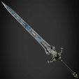 ArtoriasSwordBack.jpg Dark Souls Knight Artorias Abysswalker GreatSword for Cosplay