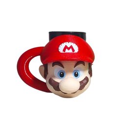 taza-mario.jpg STL-Datei Mario Bros Becher・Design für den 3D-Druck zum Herunterladen