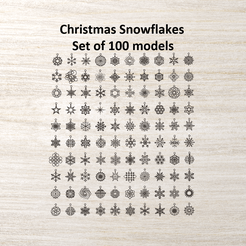 Screenshot-2023-03-19-112837.png STL-Datei Weihnachten Schneeflocken・3D-druckbare Vorlage zum herunterladen