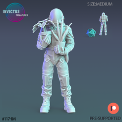 117-IM-Human-Worker-Botanist-2-Variations-Medium-v2.png Fichier 3D Botaniste travailleur humain ‧ Sci-Fi Miniature ‧ Wargame Miniatures ‧ Tabletop 3D Model ‧ RPG Miniature ‧ Cyberpunk Construct ‧ Steampunk War Machine ‧ STL FILE・Plan pour impression 3D à télécharger
