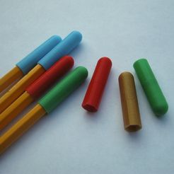 IMG_2307.JPG STL file Pencil Caps (Lead Protectors)・3D print design to download, amarkin