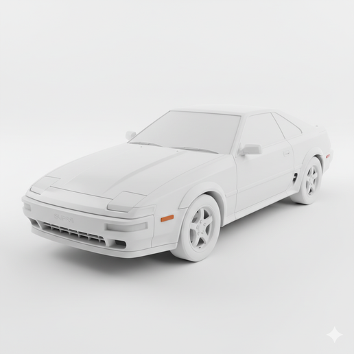 Toyota Celica Supra car, car 3D, pickup, SUV, vehicle, diorama, sports car, race car, drift car, muscle car, automobile, hypercar, JDM, vintage car, car model, car STL, garage, truck, classic car, supercar