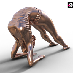 hot-gymnast-in-yoga-position.png Télécharger fichier STL Gymnaste sexy en position de yoga • Objet imprimable en 3D, x9st0y