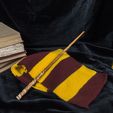 harry-potter-wand-gryffindor024.jpg Archivo 3D Colección de varitas de Harry Potter・Modelo para descargar y imprimir en 3D
