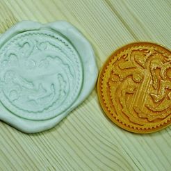 GOT2.jpg STL-Datei Game of Thrones Cookie Cutter. House Targaryen・Design zum Herunterladen und 3D-Drucken