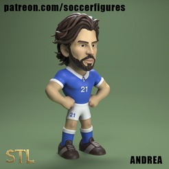 ANDREA_01.png 3D-Datei Andrea stl file・3D-druckbare Vorlage zum herunterladen