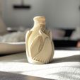 IMG_9715.jpeg Vase -modern- STL file, 3D model for 3D printing modern aesthetic vase decoration for living room floor vase artificial flowers vase gift