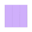 JFC - ZQT - Type Grillebis H ou V.stl Tiles for : Space hulk, Kill team, Necromunda, Wharhammer 40k, Infinity, Alien,Stargrave, Mars Code Aurora, 40k, 30k