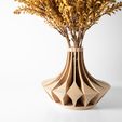 DSC04319.jpg The Savi Short Vase, Modern and Unique Home Decor for Dried and Preserved Flower Arrangement