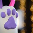 DSCF3085.jpg Файл STL Супермилая чашка для ручек в виде лапы・Шаблон для 3D-печати для загрузки