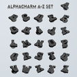 0set.png AlphaCharm Set: Customizable Alphabet Jibbitz for Crocs