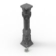 Dwarf mine V4 27cm.jpg 3D printable pillar and assorted bases for dwarf mine