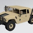 Short_HMMWV_7.jpg Hummer / Humvee Short body conversion kit by [AN3DRC]
