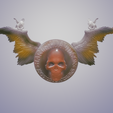 Untitled.png Harley Davidson : Skull Logo With wings