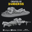 6538765386385.png [X4NDERSS 1⁄48] MILITARY PRONE RECON SET 26 • MODERN WARFARE • ARMY • MODULAR • LEGION SCALE • SOLDIER • SCOUT • MARINE • SNIPER • BATTLEFIELD • COD • TOM • GHOST • BREAKPOINT • MIDDLE EAST • OPS • ISRAEL • MINIATURE • 3D PRINT • PRINTING •