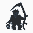 Dwarf Warrior Necromancer.png STL file Dwarf Warrior Meeple Pack・Design to download and 3D print