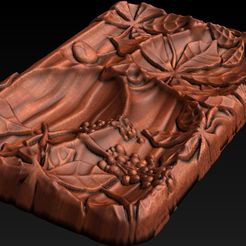 Tray1.jpg Archivo STL Bandeja/cuenco rústico de madera para servir・Design para impresora 3D para descargar