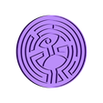 The Maze_140mm.stl Free STL file The Maze (Westworld)・3D print design to download