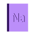 11_Na.stl Periodic Table of the Elements