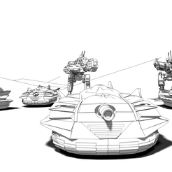 saladinpromo3.png STL file Saladin Hover Tank - Battle Tech Proxy・3D printing idea to download