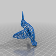 hummingbird_wire.png Wireframe Colibrì