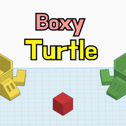 Frame_37.png Free STL file Boxy Turtle Box with Tinkercad・3D printing template to download, Eunny
