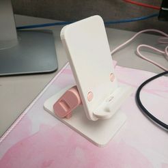 STL file Double phone holder・3D printer model to download・Cults