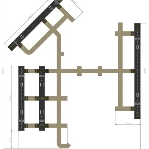 F02-Flughafen-2-Set-A-B-C-D-Image-03.jpg F-F02 Аэропорт #2 Набор A+B+C+D