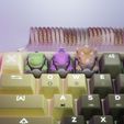 dino_hatching_keycaps_01.jpg Dinosaur Hatching keycaps - Mechanical Keyboard