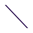 Ruler_inches.STL Archivo STL gratis Reglas・Objeto imprimible en 3D para descargar