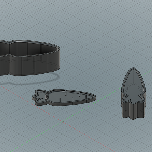 Carrot Bath Bomb Mold 3D model