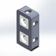 Prise_double.JPG Bloc prise / power outlet block - compatible Legrand Niloé
