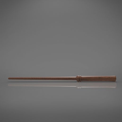 Potter2-back_perspective.842.jpg Палочка Гарри Поттера версия 2 - 3D-печатная модель Гарри Поттера