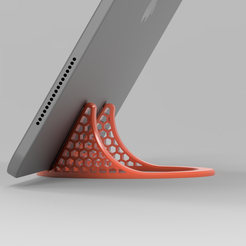 render_3.png IPad Pro stand (honeycomb version)
