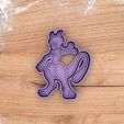 mewtwo.jpg Mewtwo cookie cutter from Pokemon