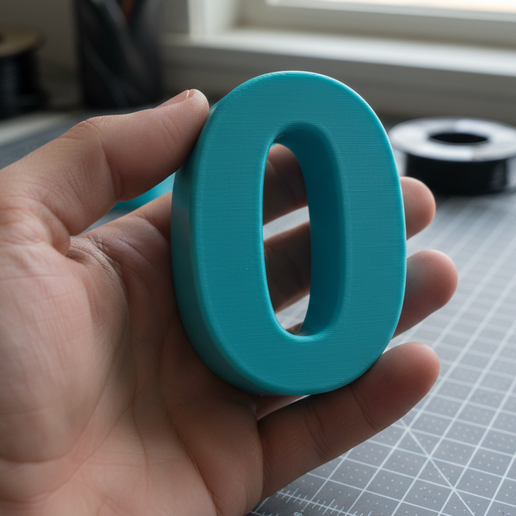 Number 0 Letter