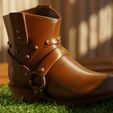 DSC00579.jpg STL file Cowboy boot・Model to download and 3D print