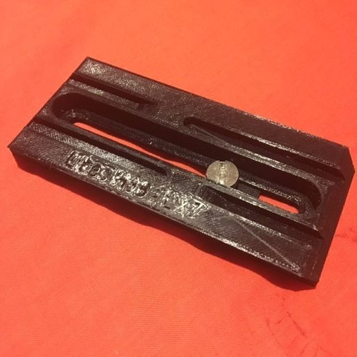 Tripod quick release plate 53x120x12mm (Libec style)