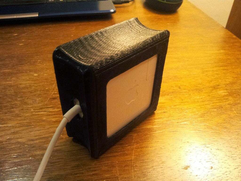 Download free STL file MacBook Charger Protector and Cable Caddy • 3D ...