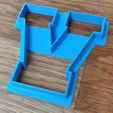 Varsity-V.jpg Archivo STL Varsity Style Letter V Cookie Cutter・Objeto imprimible en 3D para descargar