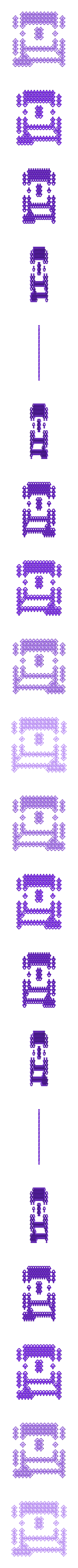 chainmail_flowalistik_multi_prusamk3_part1.stl Chainmail - Çift Ekstrüzyonlu 3D Yazdırılabilir Kumaş