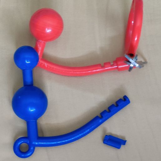 Cock Ring with Lockable Butt Plug STL File for Cults