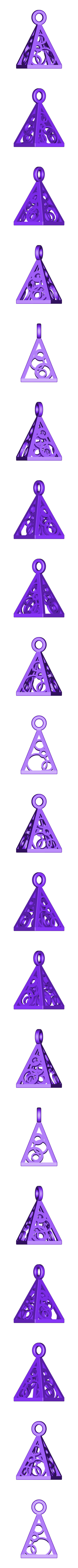 Pyramid_Earring.STL Pyramiden-Ohrringe/Anhänger